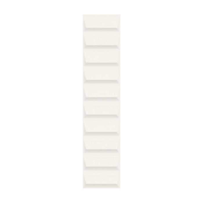 Duo Tonne White Cegiełka Struktura E Mat 6,5x29,8 Paradyż