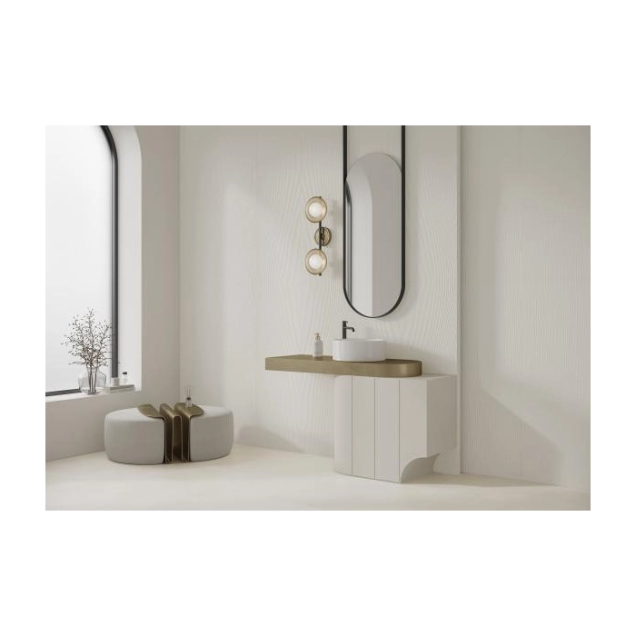 Pure Cathedral White Struktura C Mat Rekt. 39,8x119,8  Paradyż