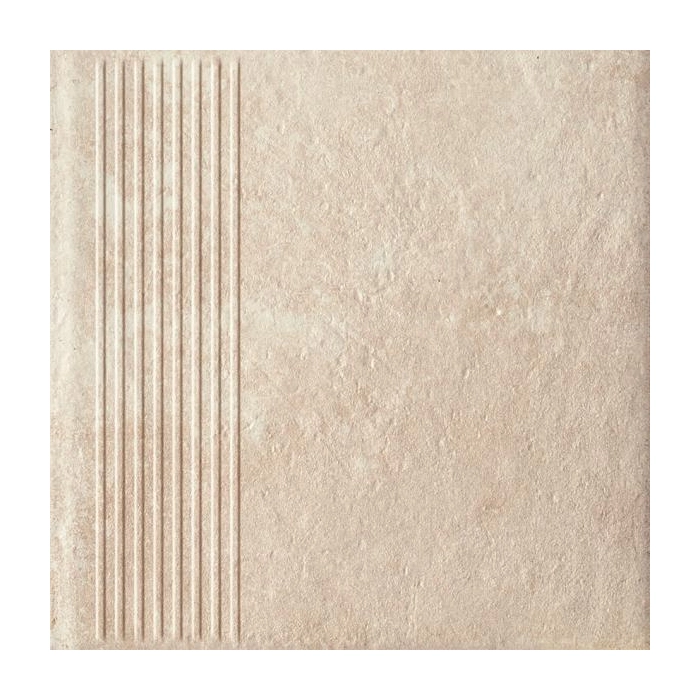 Scandiano Beige Stopnica Prosta 30x30 Paradyż