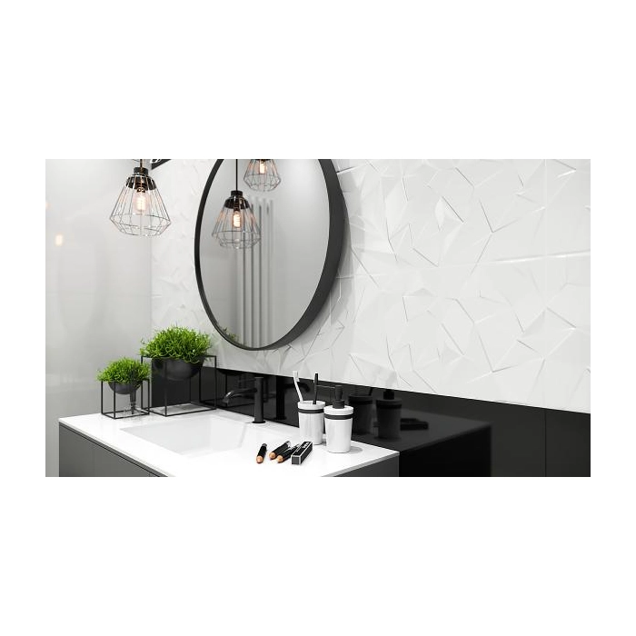 Synergy Bianco Ściana B Struktura 30x60 Paradyż