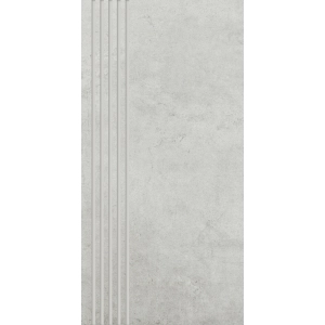 Scratch Bianco Stopnica Prosta Nacinana Mat. 29,8x59,8 Paradyż