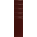 Płytka ścienna Groove burgundy 2 gloss STR 29,8x7,8x1 Tubądzin