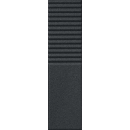 Płytka ścienna Groove graphite sugar 2 STR 29,8x7,8x1 Tubądzin