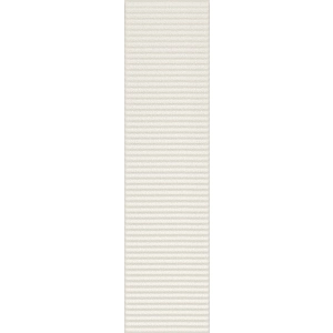 Płytka ścienna Groove white sugar 1 STR 29,8x7,8x1 Tubądzin