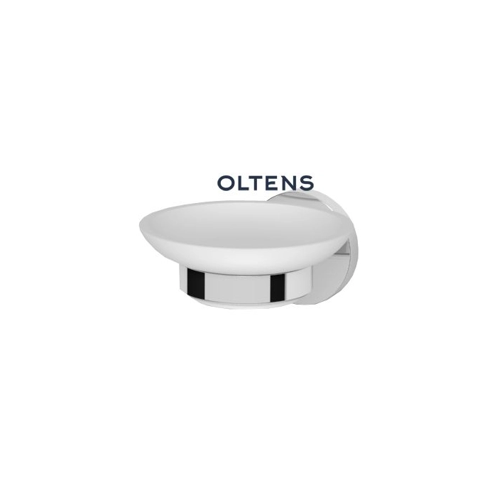 Gulfoss mydelniczka z uchwytem biała ceramika/Chrom 84101000 Oltens