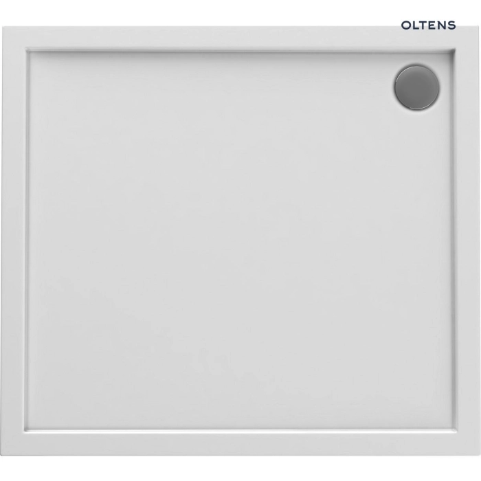 Superior brodzik prostokątny 100x80 cm akrylowy Biały 15002000 Oltens