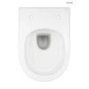 Jog miska WC wisząca PureRim z powłoką SmartClean biała 42501000 Oltens