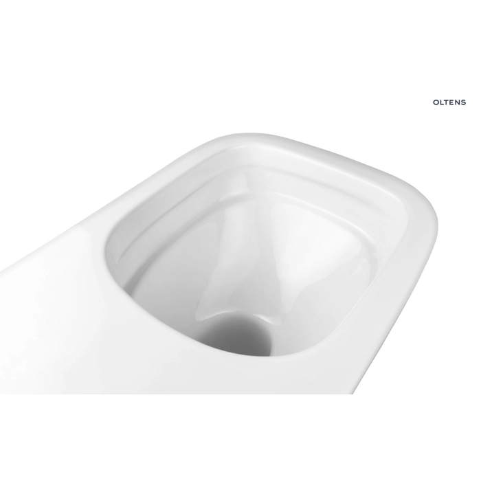 Vernal miska WC wisząca PureRim z powłoką SmartClean biała 42502000 Oltens
