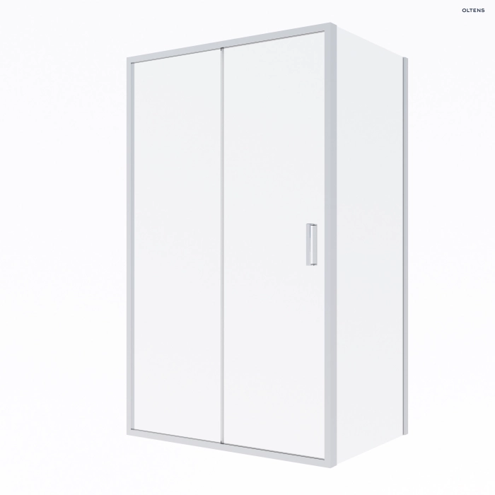 Fulla kabina prysznicowa 110x90 cm prostokątna drzwi ze ścianką 20208100 Oltens