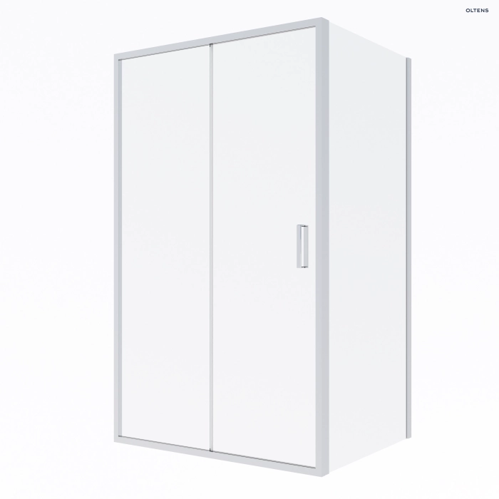 Fulla kabina prysznicowa 120x90 cm prostokątna drzwi ze ścianką 20205100 Oltens