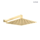 Vindel (S) Lagan (S) deszczownica 30 cm kwadratowa z ramieniem ściennym Złoty połysk 36014800 Oltens
