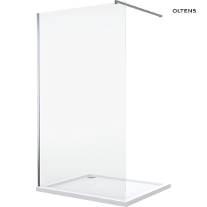 Vida ścianka prysznicowa Walk-in 110 cm 22006100 Oltens