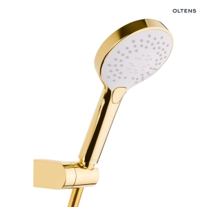 Driva EasyClick Gide zestaw prysznicowy Złoty połysk/Biały 36007080 Oltens