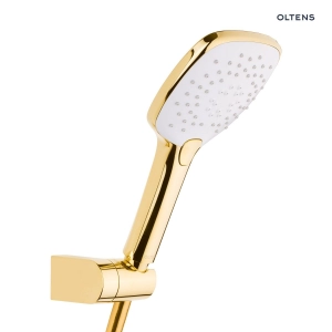 Driva EasyClick (S) Gide zestaw prysznicowy Złoty połysk/Biały 36008080 Oltens