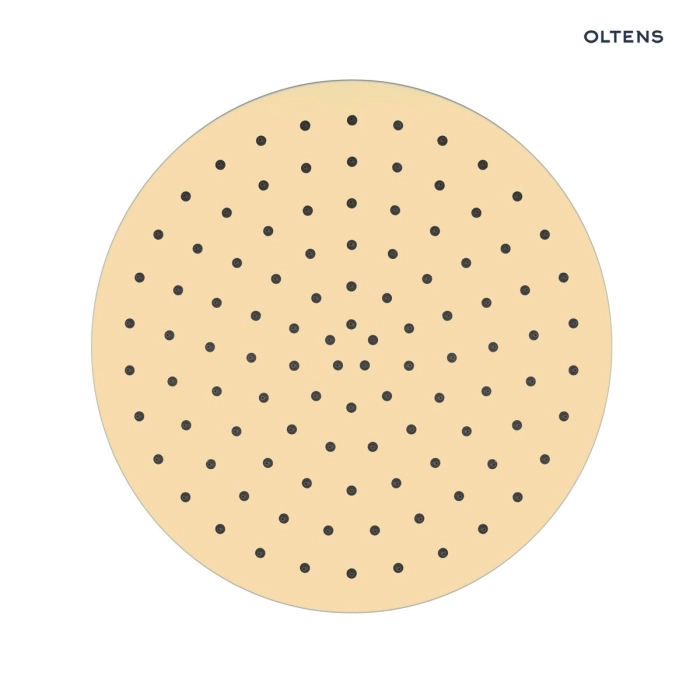 Vindel deszczownica 30 cm okrągła Złoty połysk 37000800 Oltens