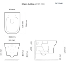 Gulfoss miska WC wisząca biała 42103000 Oltens