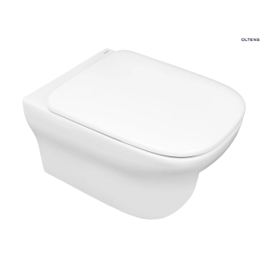 Zestaw Gulfoss miska WC wisząca PureRim z deską wolnoopadającą Slim 42009000 Oltens