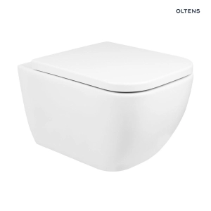Zestaw Vernal miska WC wisząca PureRim z deską wolnoopadającą Slim 42007000 Oltens