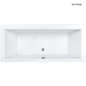 Selfoss wanna prostokątna 180x80 cm akrylowa Biały połysk 10007000 Oltens