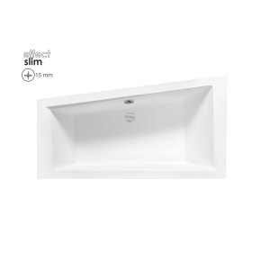 INTIMA SLIM wanna asymetryczna 150x85 lewa WAIT-150-SL Besco