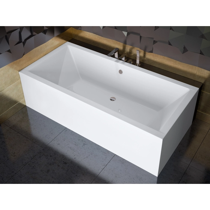 QUADRO wanna prostokątna 175x80 WAQ-175-PK Besco