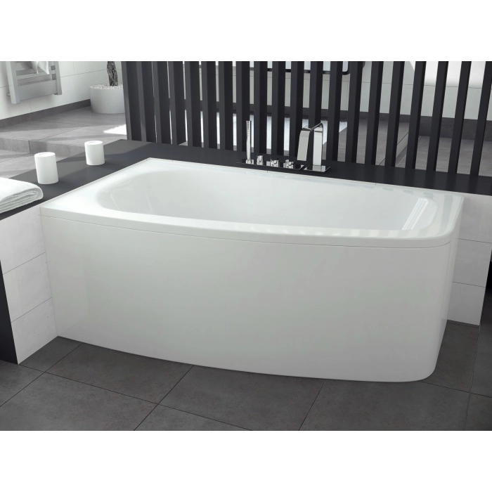 LUNA wanna asymetryczna  150x80 lewa WAL-150-NL Besco
