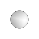 LEO lustro okrągłe 800 mm czarny mat LED