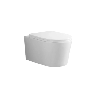 NOX 2.0 miska wisząca WC 53x36cm, bezrantowa z deską slim wolnoopadającą SuperFlush
