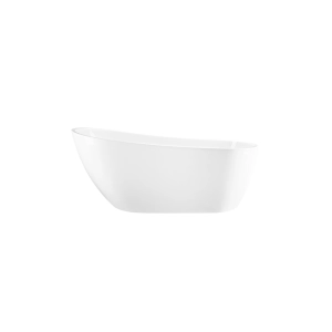 Wanna wolnostojąca akrylowa 1700x750x690 mm, z białym korkiem, z przelewem szczelinowym