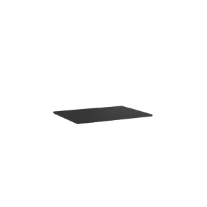 TOP BLACK blat akrylowy anti-finger kolor: czarny mat 1104x460x19