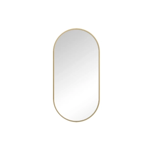 VIRGO lustro owalne 500x1000 mm gold LED