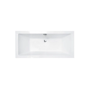 Prima Slim Wanna prostokątna do zabudowy, akrylowa, z przelewem, 1550x700 mm
