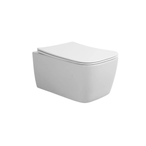 LEX 1.0 miska wisząca WC 495x35, bezrantowa z deską slim