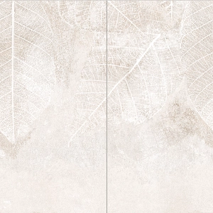 Obraz gresowy 2-elementowy Clarity leaves B 119,8x119,8 Tubądzin